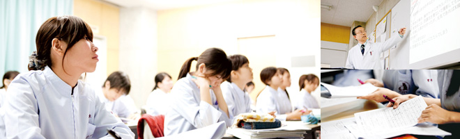 講座・試験対策にのぞむ学生